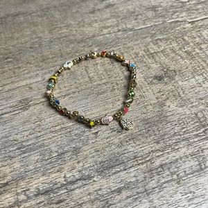 Karma & Luck Spiritual Blessings - Enamel Mutli charm bracelet